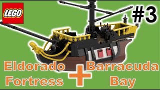 How to build a smaller version of the Barracuda ship  Lego 10320/21322 Shipwreck on Sabre Island #3