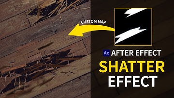 After effects Shatter Effect Tutorial l 부셔지는 효과