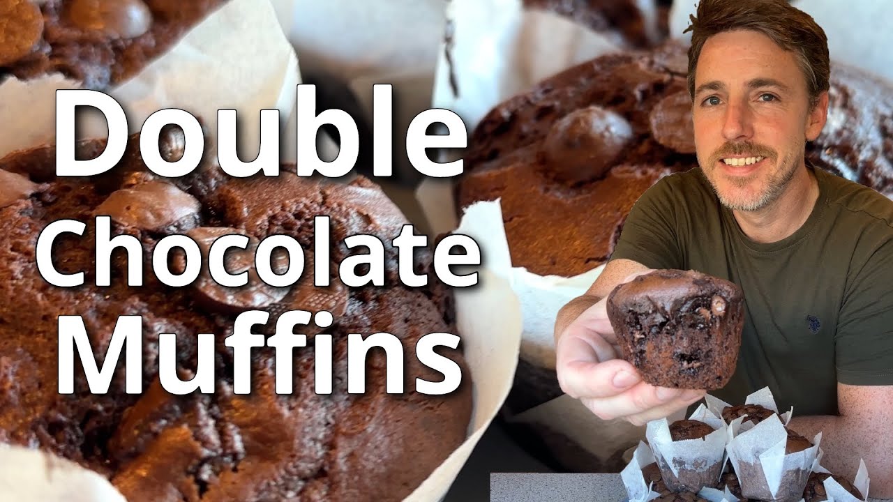 Маффины с двойным шоколадом