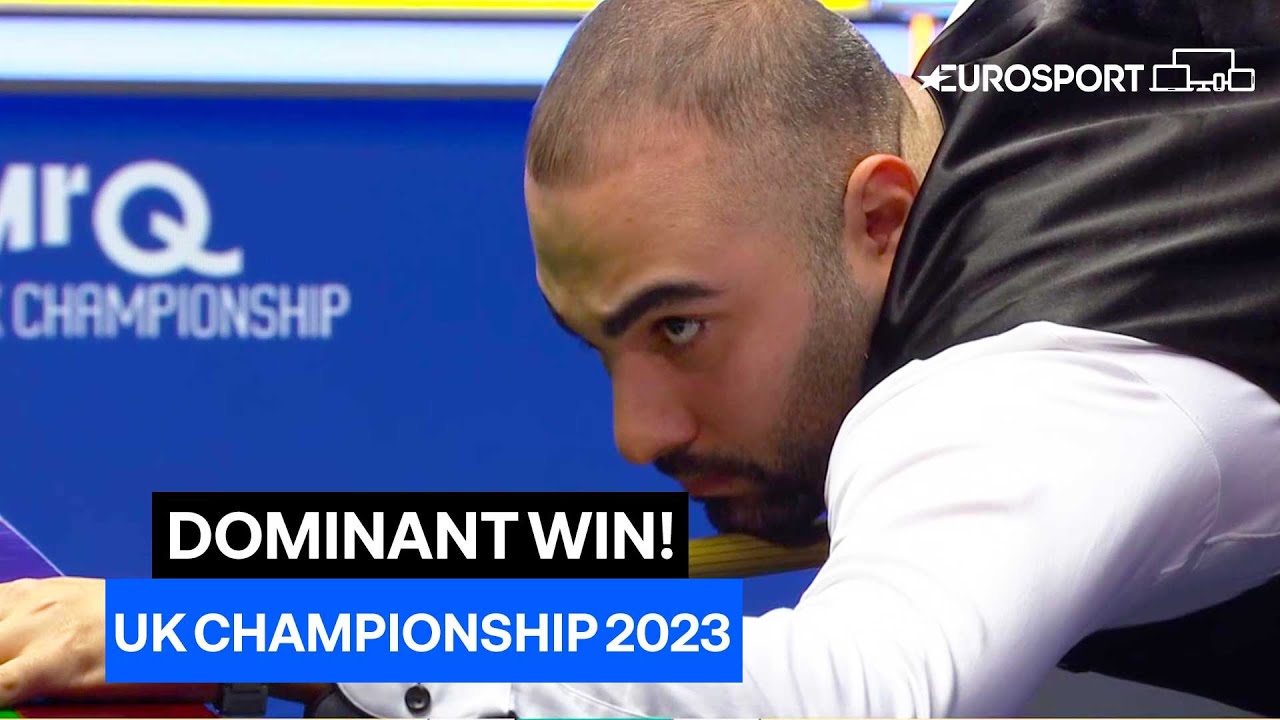 DOMINANT FINISH! 💪 | Hossein Vafaei vs Matthew Selt | 2023 UK Championship Snooker