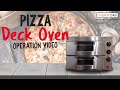 New pizza deck oven  golden chef machinery