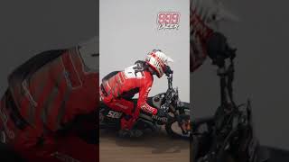 Dude rips 500cc 2 Stroke Dirt Bike!#shorts