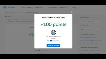 Summarize Report Data || Evaluate Report Data with Formulas - Trailhead 2025