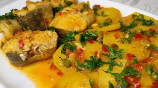 GUISO DE MERLUZA CON PATATAS