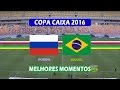 Rússia 0x4 Brasil - Melhores Momentos - Copa Caixa de Futebol Feminino (11/12/2016)