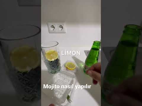 Mükemmel soğuk içecek mojito nasıl yapılır