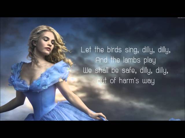 Lavender's Blue Dilly Dilly - Lyrics (Cinderella 2015 Movie Soundtrack Song) class=
