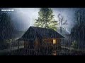 Rain Sounds for Sleeping - ASMR Rain and Thunder Sounds on Cabin Roof For Sleeping, Relaxing #Rain 3