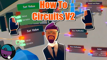 How To Use Circuits V2 (Beginner Tutorial, Events, and Variables) - Rec Room VR