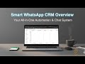 All Features of Smart CRM in One Video | Smart CRM Automation Tools Explained | whatsapp crm