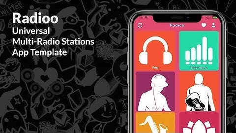 Radioo | Universal Multi-Radio Stations App Template