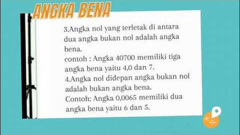 Metode Numerik || Angka Bena