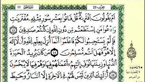 19-13: الصفحة 223 :سورة هود من الآية