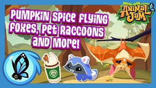 Pumpkin Spice, Railroads, & Raccoons! | Animal Jam