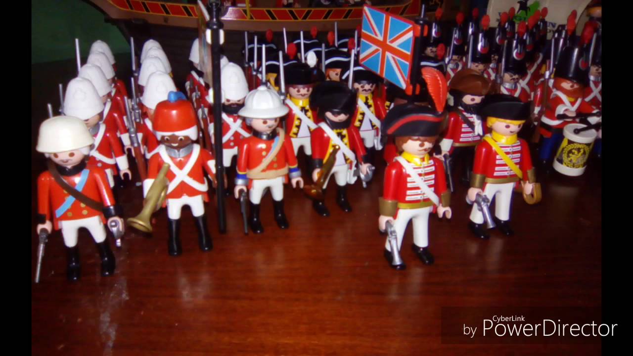 playmobil soldados franceses