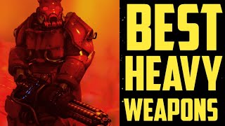 Fallout 76  Best Heavy Weapons for Everyone #fallout76 #Fallout76Weapons