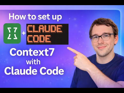 How To set Up Context7 in Claude Code in 3 Minutes.