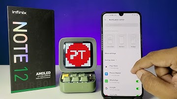 How to Disable Notification Content on Lockscreen in Infinix Note 12, Pro, Turbo