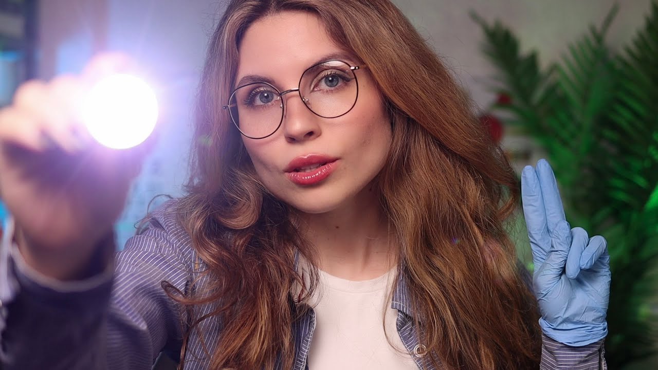 ASMR Extremely Detailed Eye Exam | Light Triggers,Color Blindness,Vision Tests |Medical Roleplay