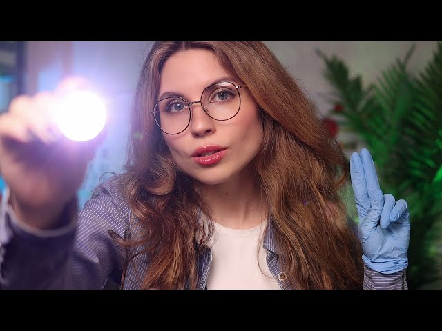 ASMR Extremely Detailed Eye Exam | Light Triggers,Color Blindness,Vision Tests |Medical Roleplay