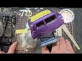 Breaking down and cleaning the airbrush after 2K Clear. Wet Sanding The Vicky
