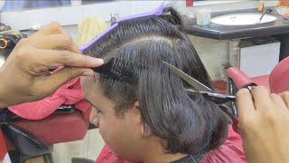 ASMR Barbar/ Faded Haircut With Scissors #alrayaanhairstudio