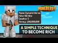 A Brand Simple Technique To Become Rich In MINEBERRY  SMP