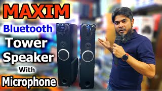 Xtreme Maxim Multimedia Bluetooth Speaker With Hand Mic Review U0026 Sound Test  Speaker Review 2024