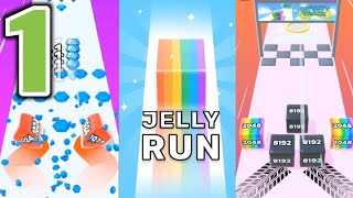 : Jelly Run 2048 : Gameplay Part 1