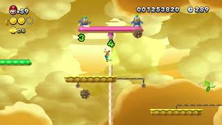 New super mario bros.u deluxe star coins layer cake desert 5 dry
mushrooms