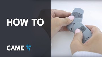 How to duplicate a CAME transmitter