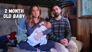 Surviving 48 Hours in a Frozen Winter Cabin with a Newborn by FnA Van Life 4,768 views 4 months ago 24 minutes