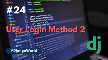 Login user method 2 | Django | Python