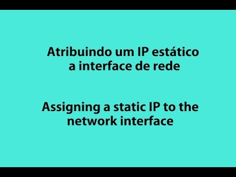 Linux (Debian Stretch) Network Interface / Interface de Rede