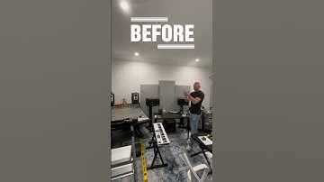 Recording Studio Re-Install Before & After Clap Test With 10 of our 4” Custom Bass Traps!