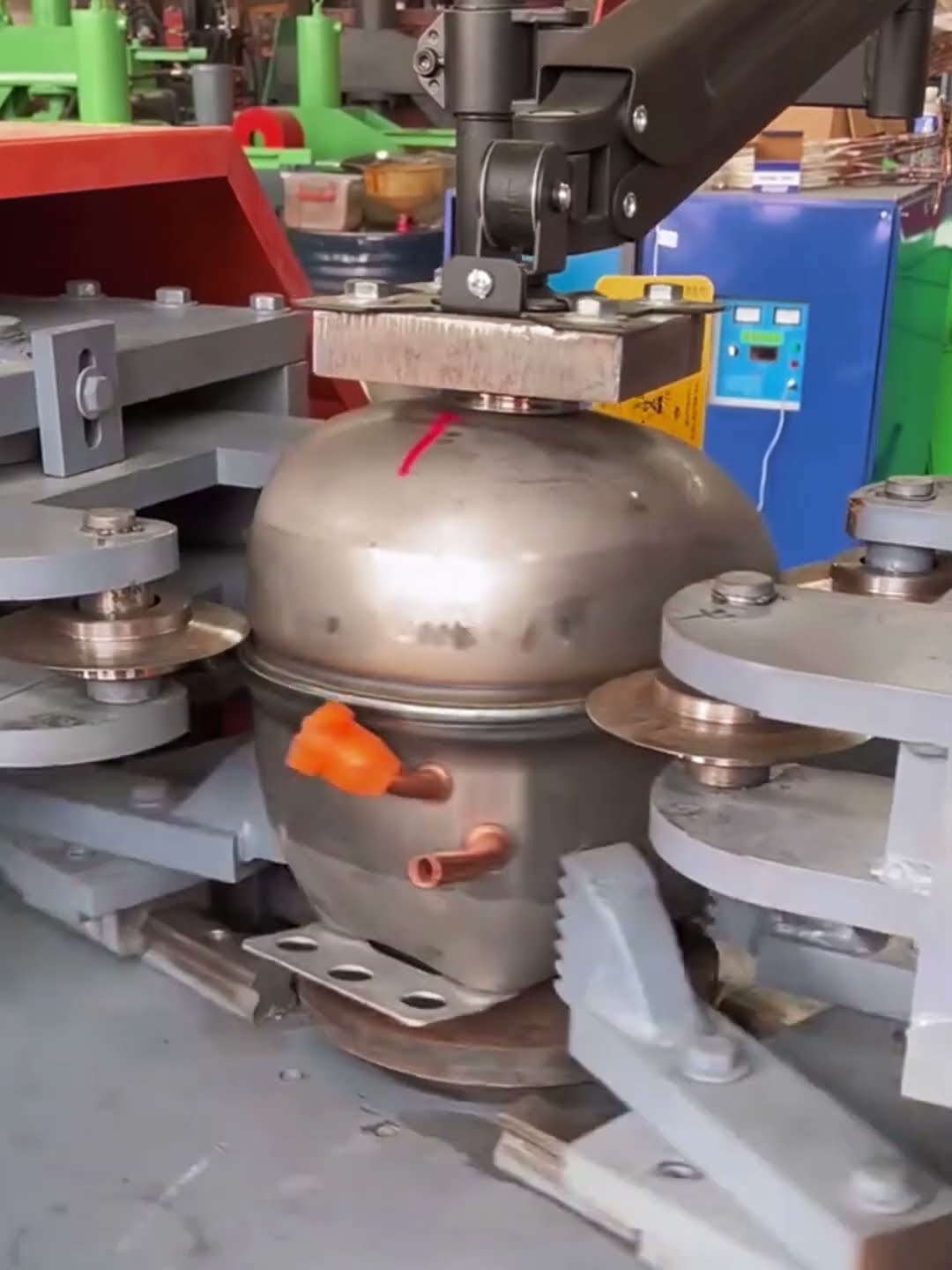 Compressor shell cutting process- Good tools and machinery make work easy