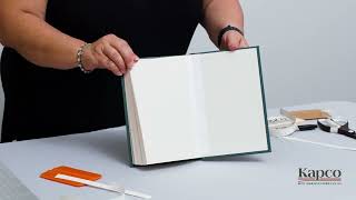 Kapco Virtual Book Protection Workshop - Easy Bind Tyvek
