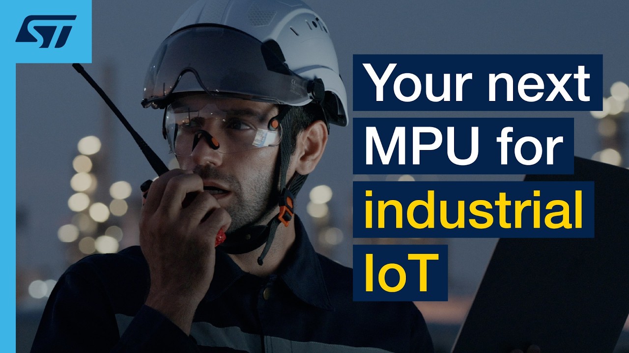 Boost your industrial IoT designs with the new STM32MP21 MPU
