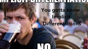 Implicit Differentiation Set to Part of Your World from the Little Mermaid