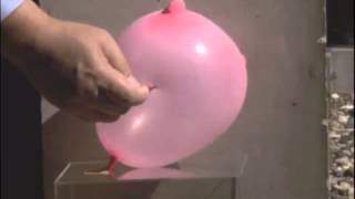 Bursting Air Ball In 8000 Fps