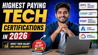 Highest Paying Tech Certifications in 2026 💰🚀 @Google @Microsoft