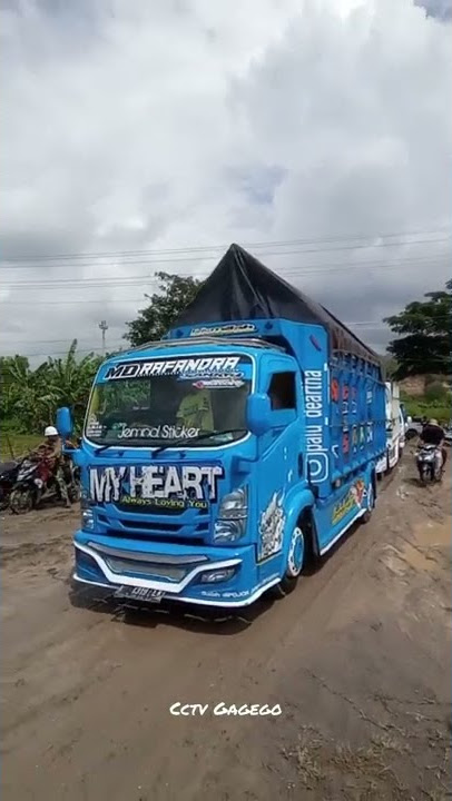 Truck MY HEART STUT DI PANTURA REMBANG // Cctv Gagego