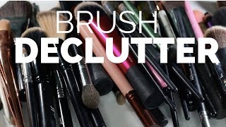 BRUSH DECLUTTER// Products I'm getting RID OF!