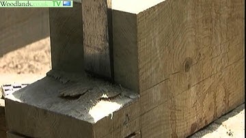 Finishing a Tenon with chisel and plane