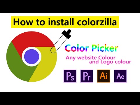 How To Install Color Picker In Google Chrome Extension