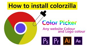 How to install color picker in Google Chrome extension