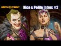 MK11 Nice & Polite Intros (Updated Relationship Dialogues) - Mortal Kombat 11