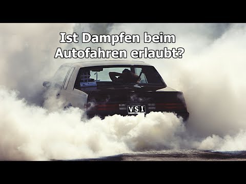 Ist dampfen beim Autofahren erlaubt?