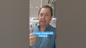 Ecology changes the meaning of everything can help see life differently #NLP #coaching