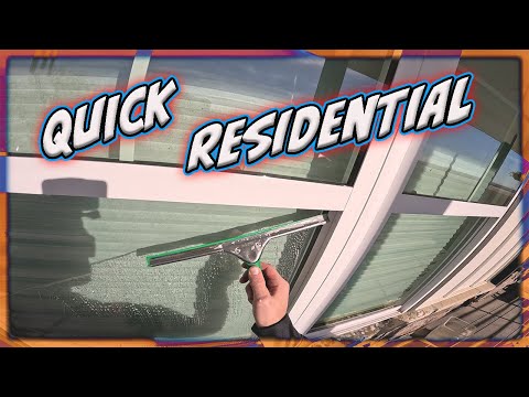 QUICK OUTSIDE ONLY RESIDENTIAL CLEAN | WINDOW CLEANING